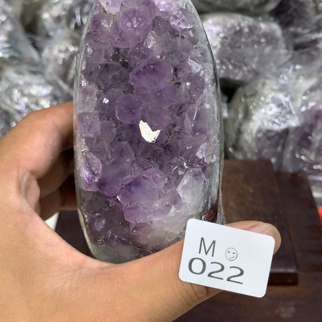 未镶嵌摆件紫晶水晶