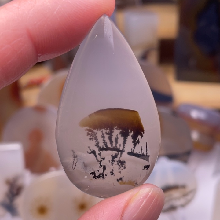 玛瑙/玉髓未镶嵌吊坠(不含链)