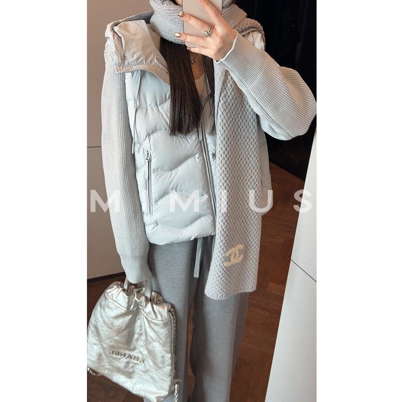 【mimius】肉肉 可溯源三星安心羽绒 减龄保暖拼接轻羽绒服 G09250