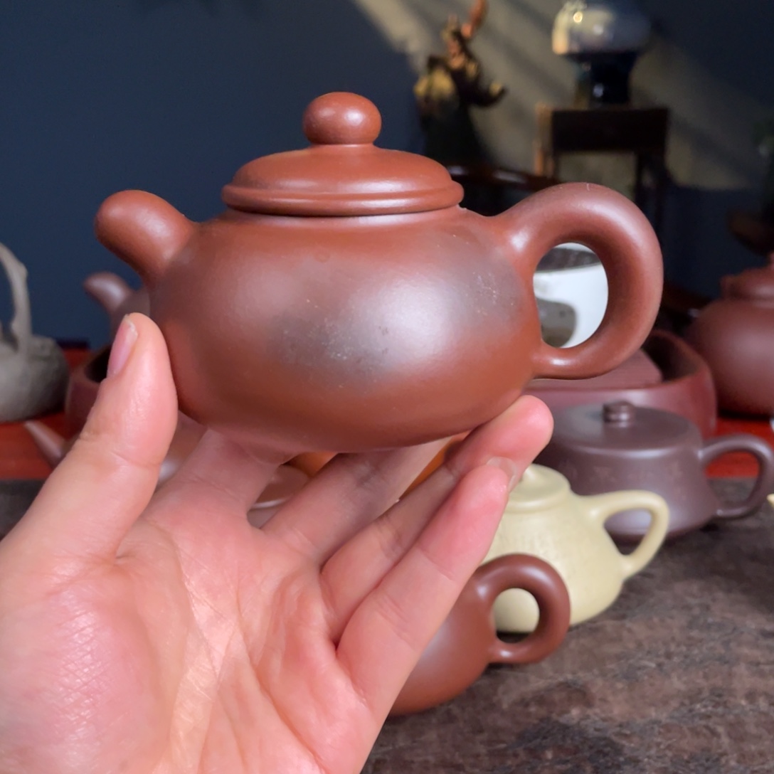 茶壶紫砂陈小平大瑕疵18597