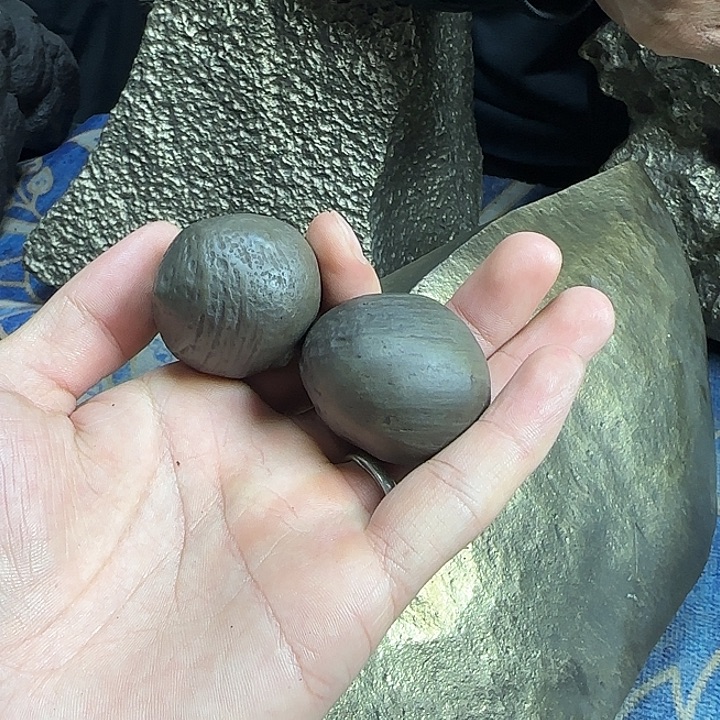 奇石怪石手球摆件