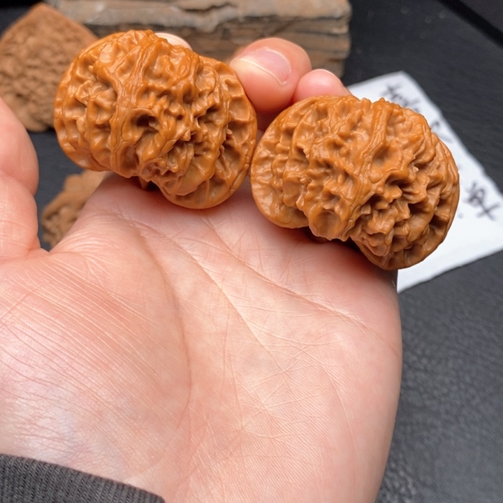 桃核把件尺寸41苹果