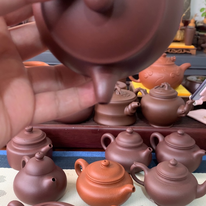 紫砂茶壶九*宜兴紫砂壶茶具180c c