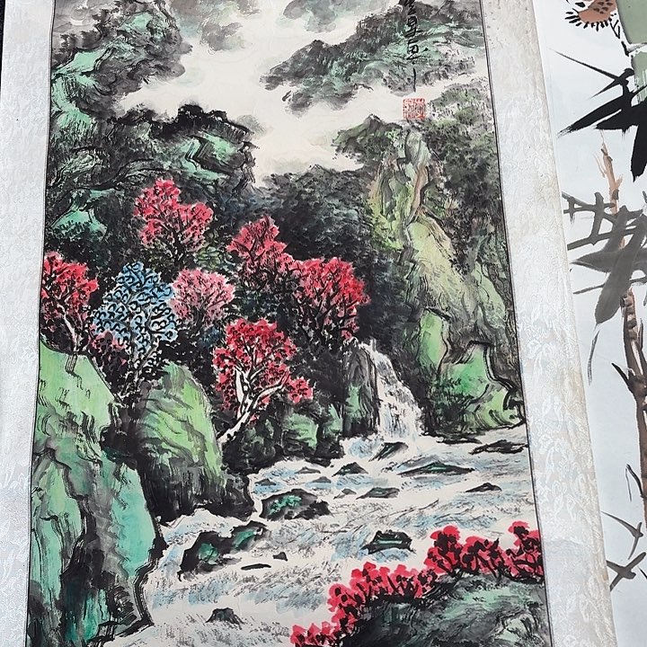 汕***北国画手绘作品欣赏112