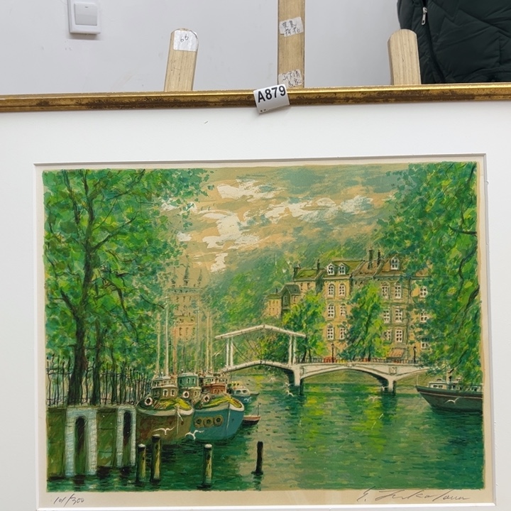 维***尼版画中古商品879哈哈哈