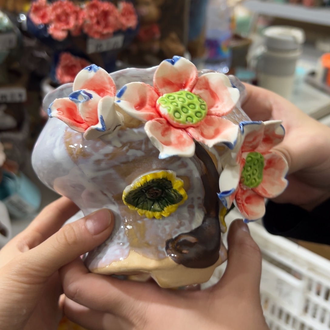 34瑕疵满20发爱退拉黑多肉花盆