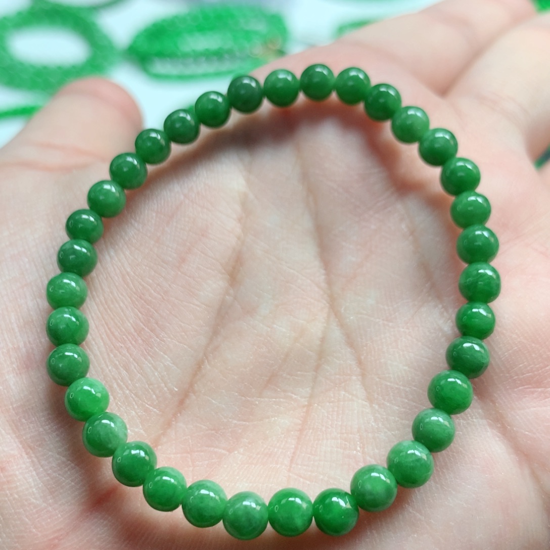 翡翠未镶嵌手链翡翠