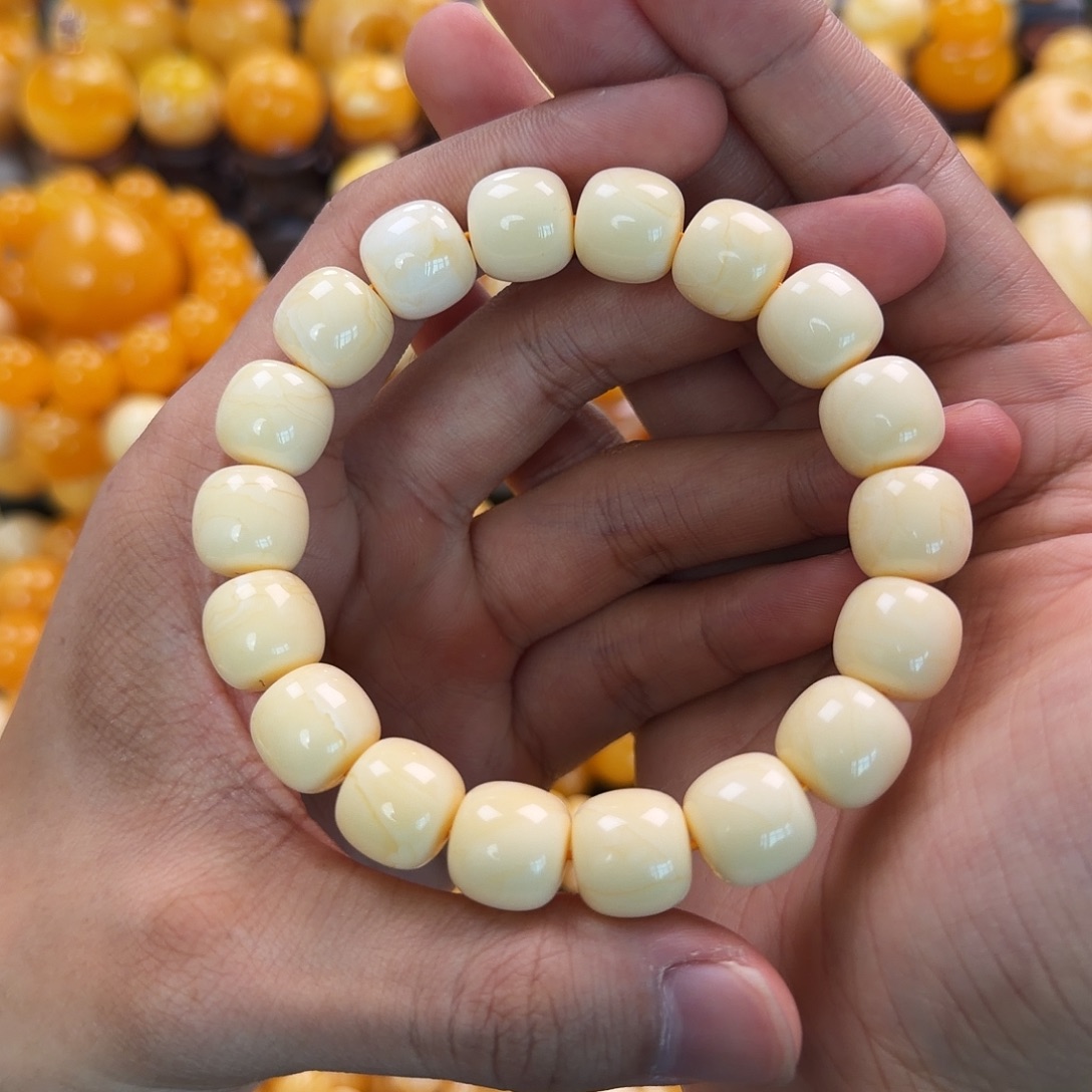 琥珀未镶嵌珠宝奇石13mm同料