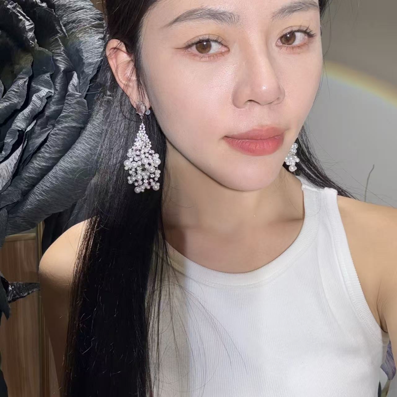 【莫奈海之星】贝珠系列耳饰设计气质高级感日常百搭款