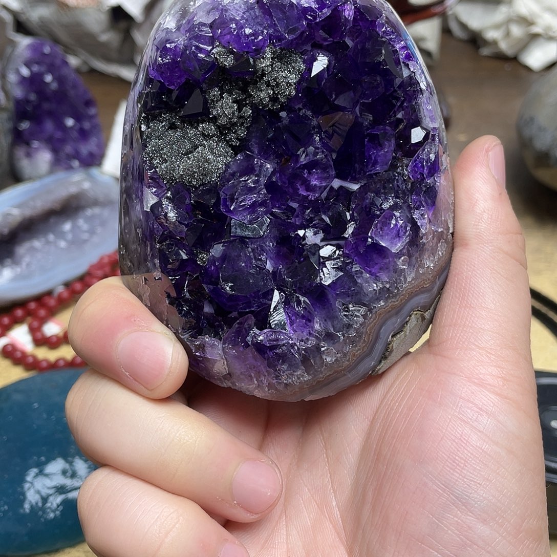 未镶嵌大型摆件（非配饰）紫晶