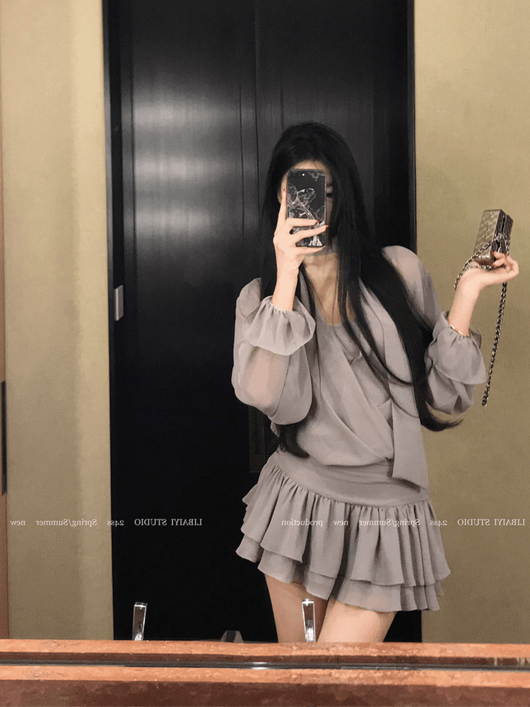 3号气质女装【以主播直播间过款为准对应编码下单】碎花夏秋季长款