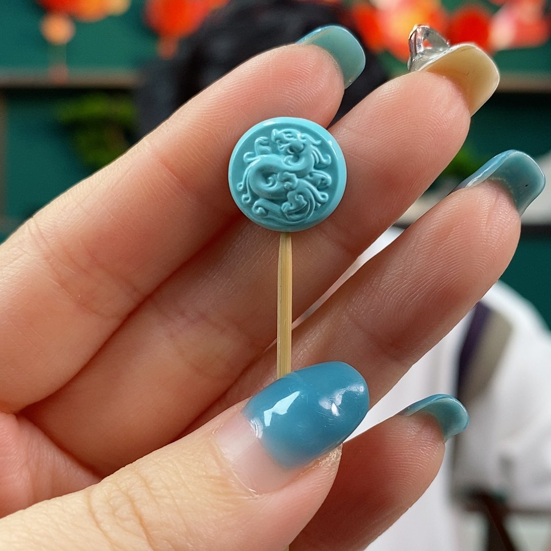 绿松石珠宝奇石未镶嵌