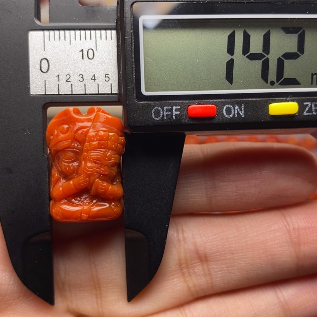 南红玛瑙未镶嵌配饰微瑕