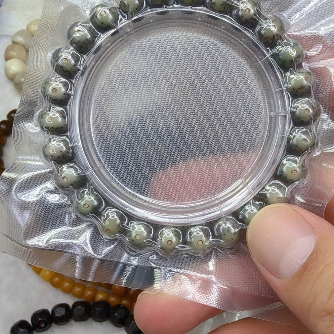 星月菩提手串71尽头卡姿兰大眼睛星月菩提单圈10×8