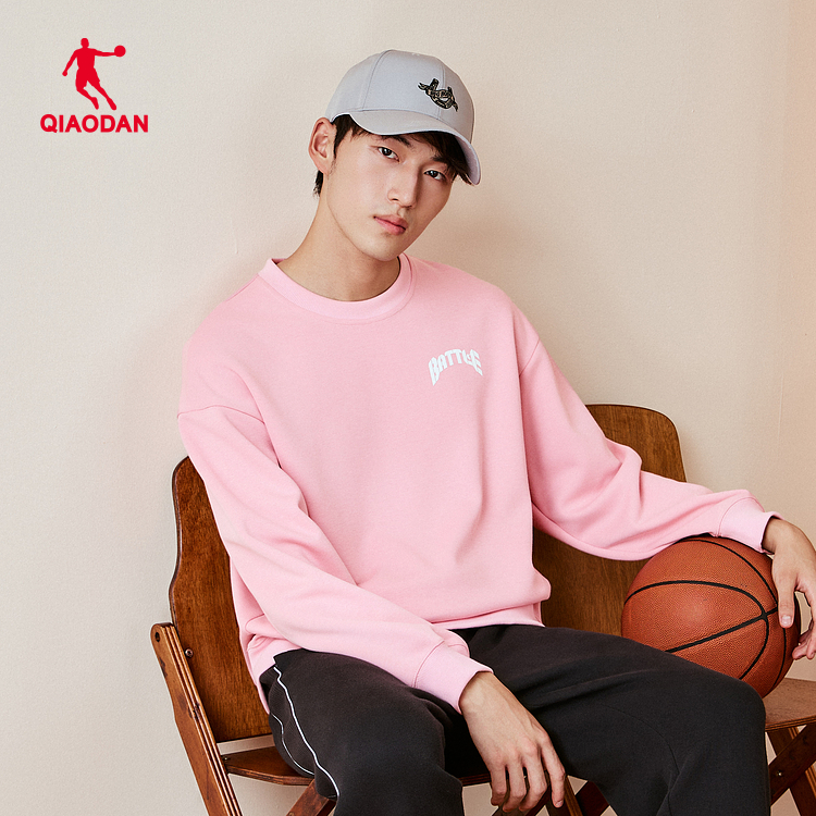 乔丹2026春季男性套头衫运动休闲宽松篮球圆领卫衣QDAWD3261067