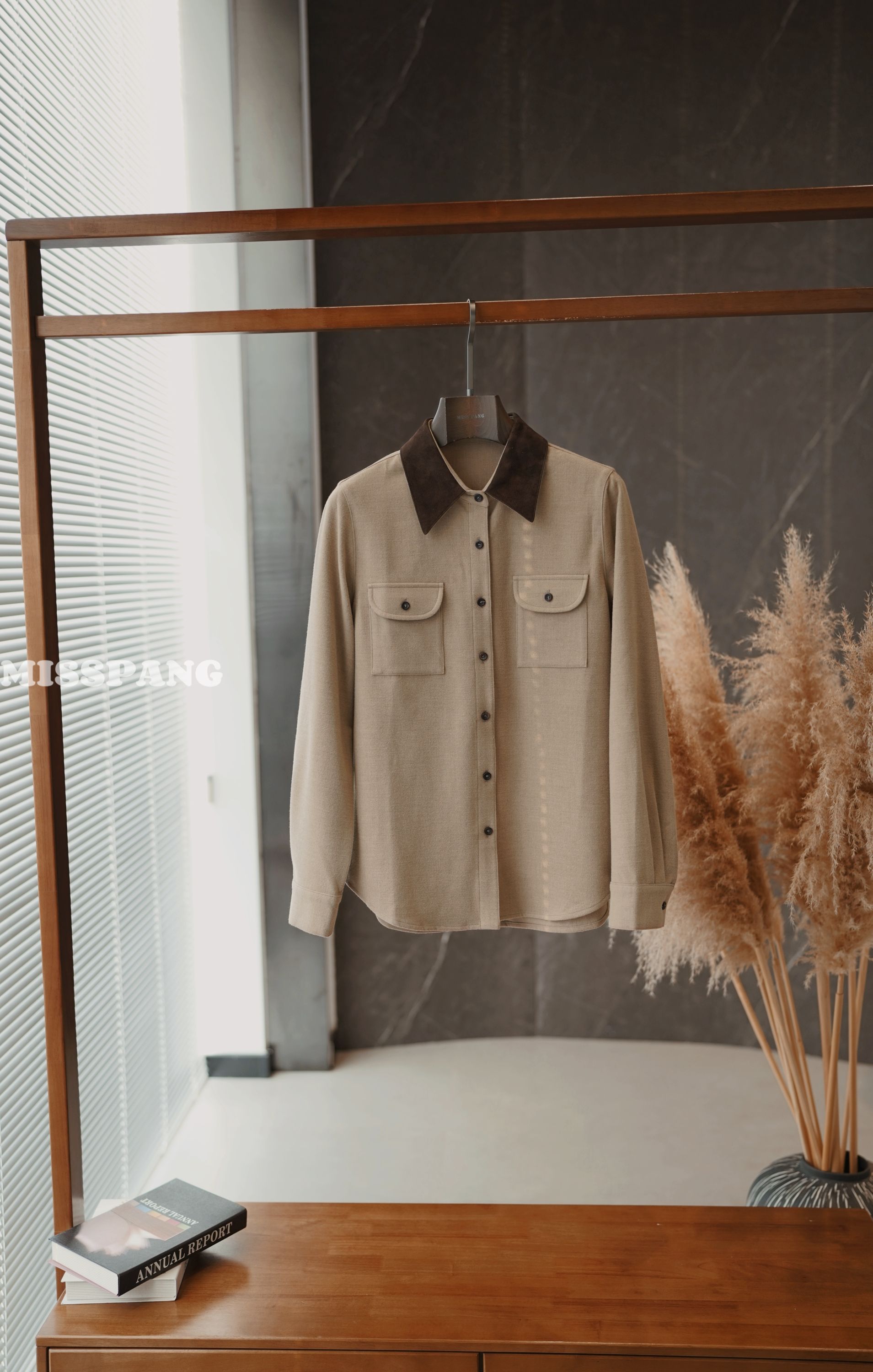 欧美风极简气质款衬衫