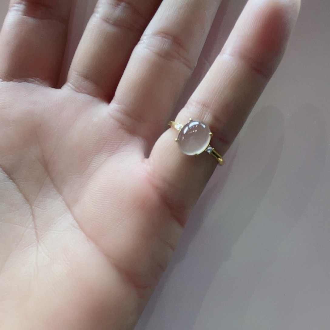 玛瑙/玉髓戒指合金