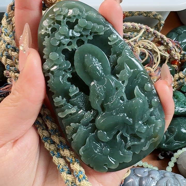 和田玉把件未镶嵌