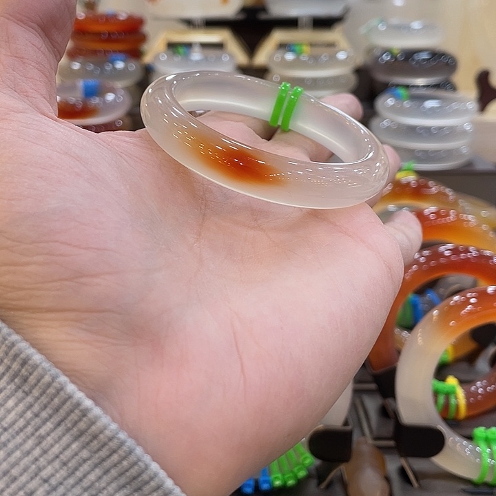 玛瑙/玉髓未镶嵌手镯13