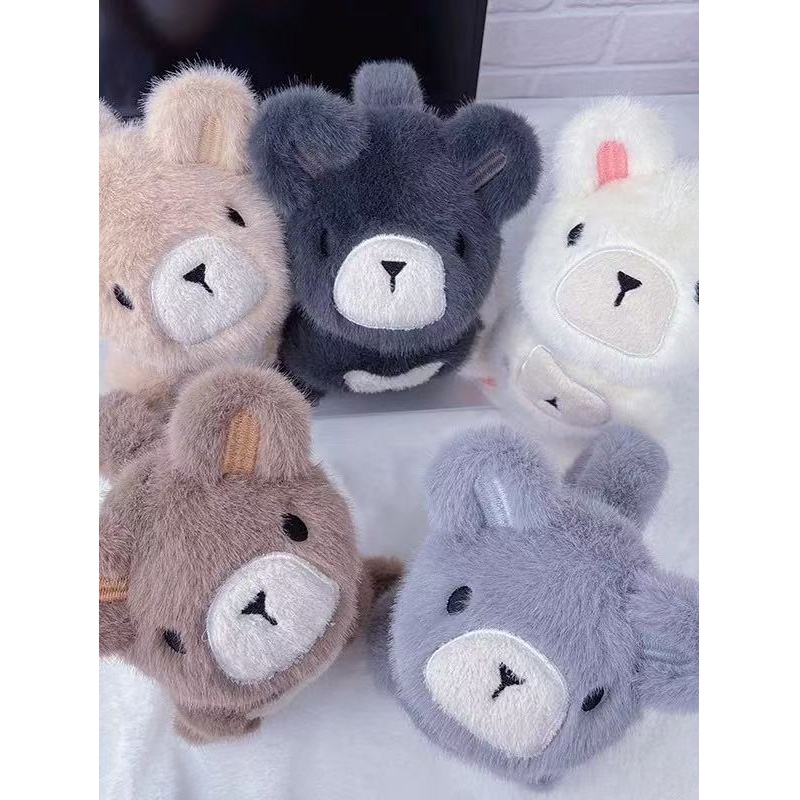 1345 毛绒保暖卡通耳罩