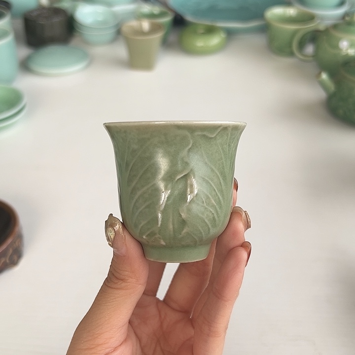 小米茶器龙泉青瓷