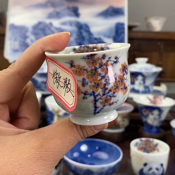 杯景德镇手工手绘陶瓷，高亮兴老师作品