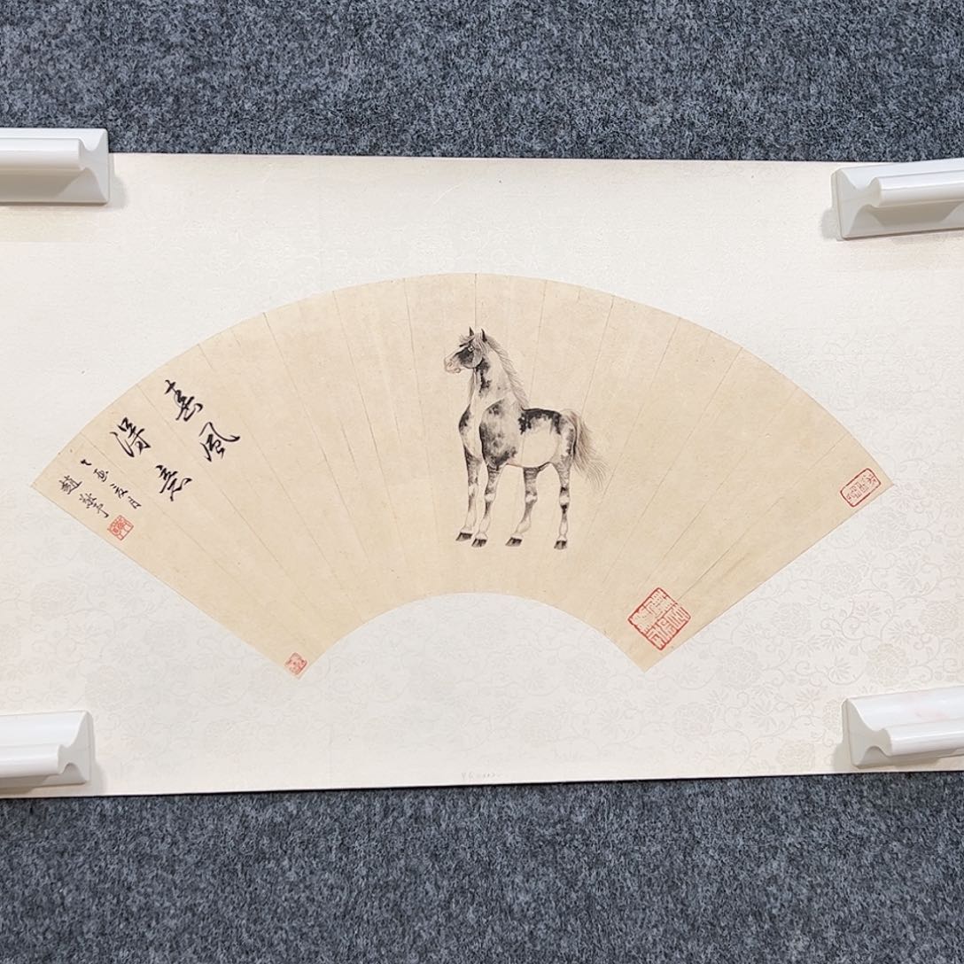 国画瓦*土（w5474）春风得意 书画3近