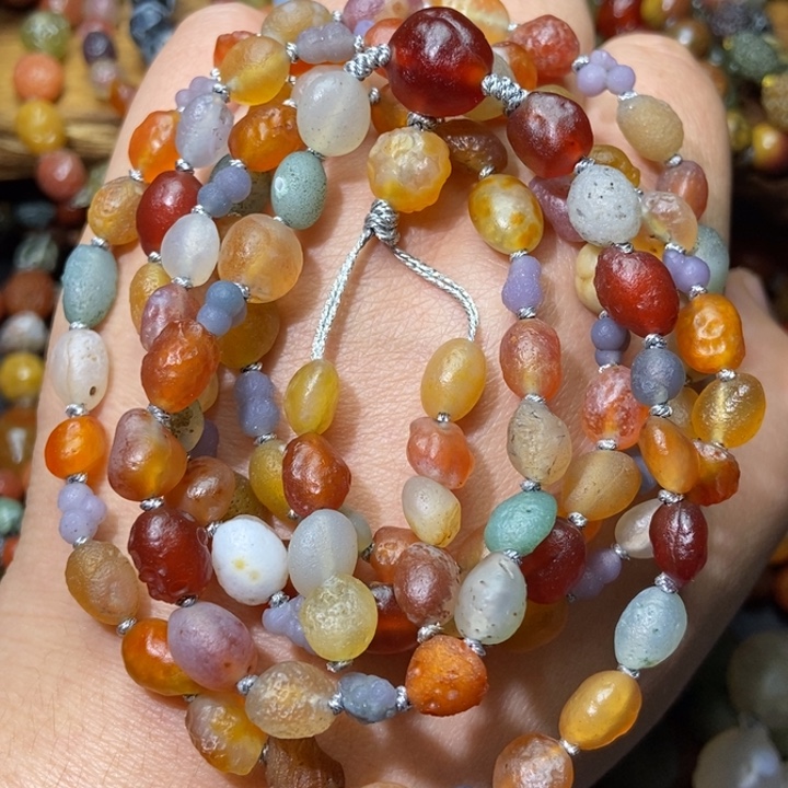 玛瑙/玉髓合金手链