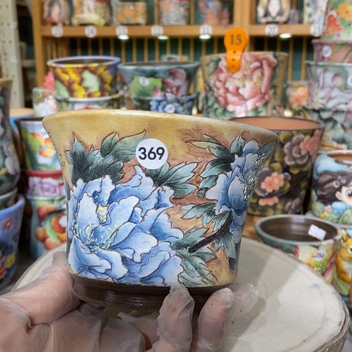 红陶景德镇艺术手绘作品