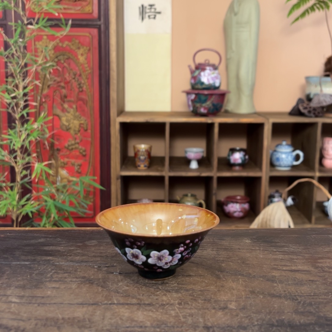 杯景德镇纯手工手绘陶瓷