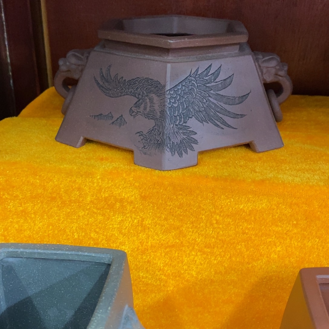 青***╮紫砂花盆紫砂文化