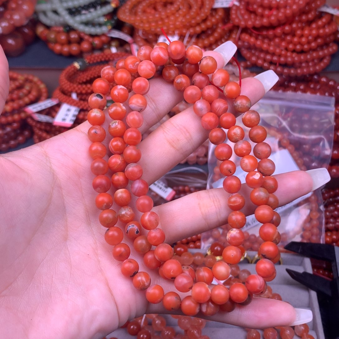 未镶嵌手链南红玛瑙13号卡7