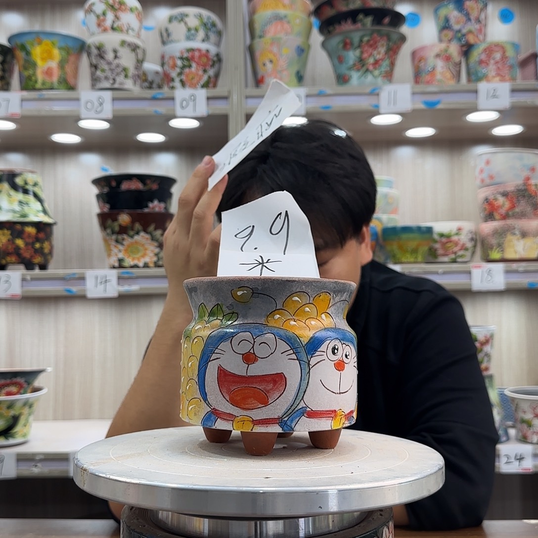 花盆紫砂瑕疵瑕疵9.9