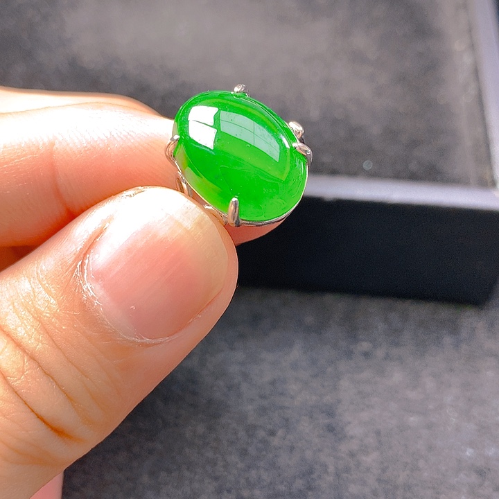 【闪购商品】翡翠银S925镶嵌颈饰翡翠