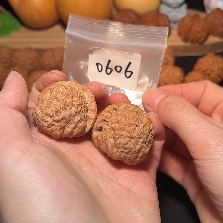 把件文玩核桃41 尺  南瓜墩   0606