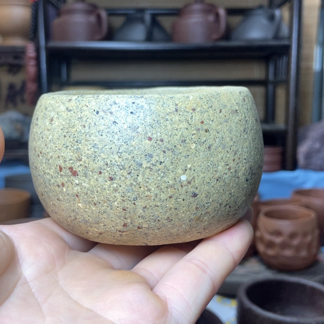 茶杯紫砂八目手工料全手工主人杯160毫升
