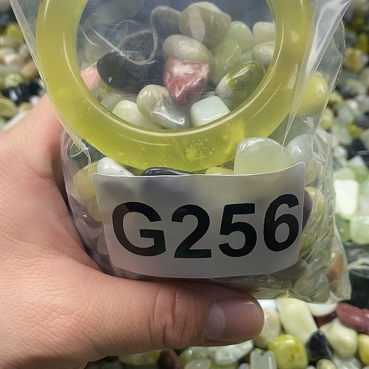 岫玉鱼缸石未镶嵌