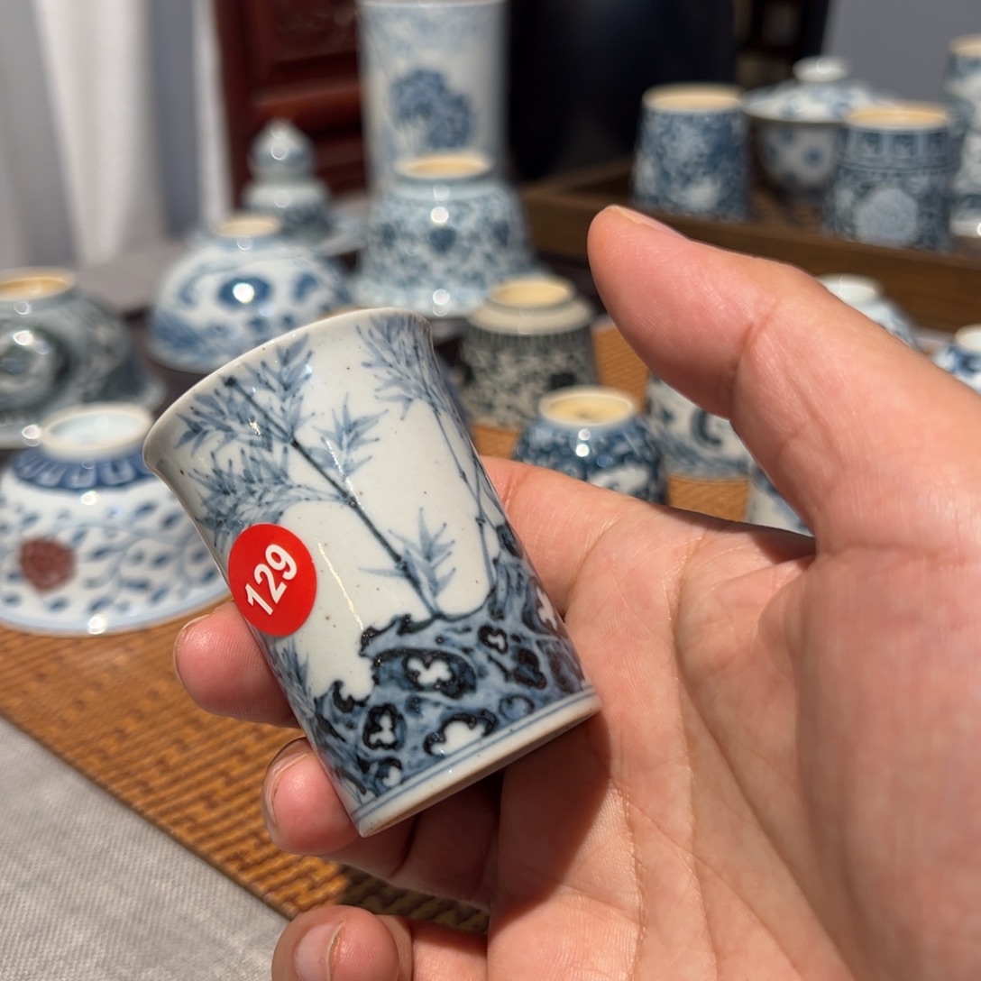 大***s瓷顽古手工手绘作品