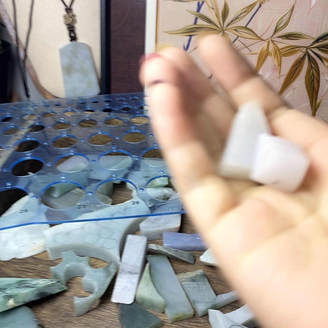 渊***爷翡翠未镶嵌手链11111