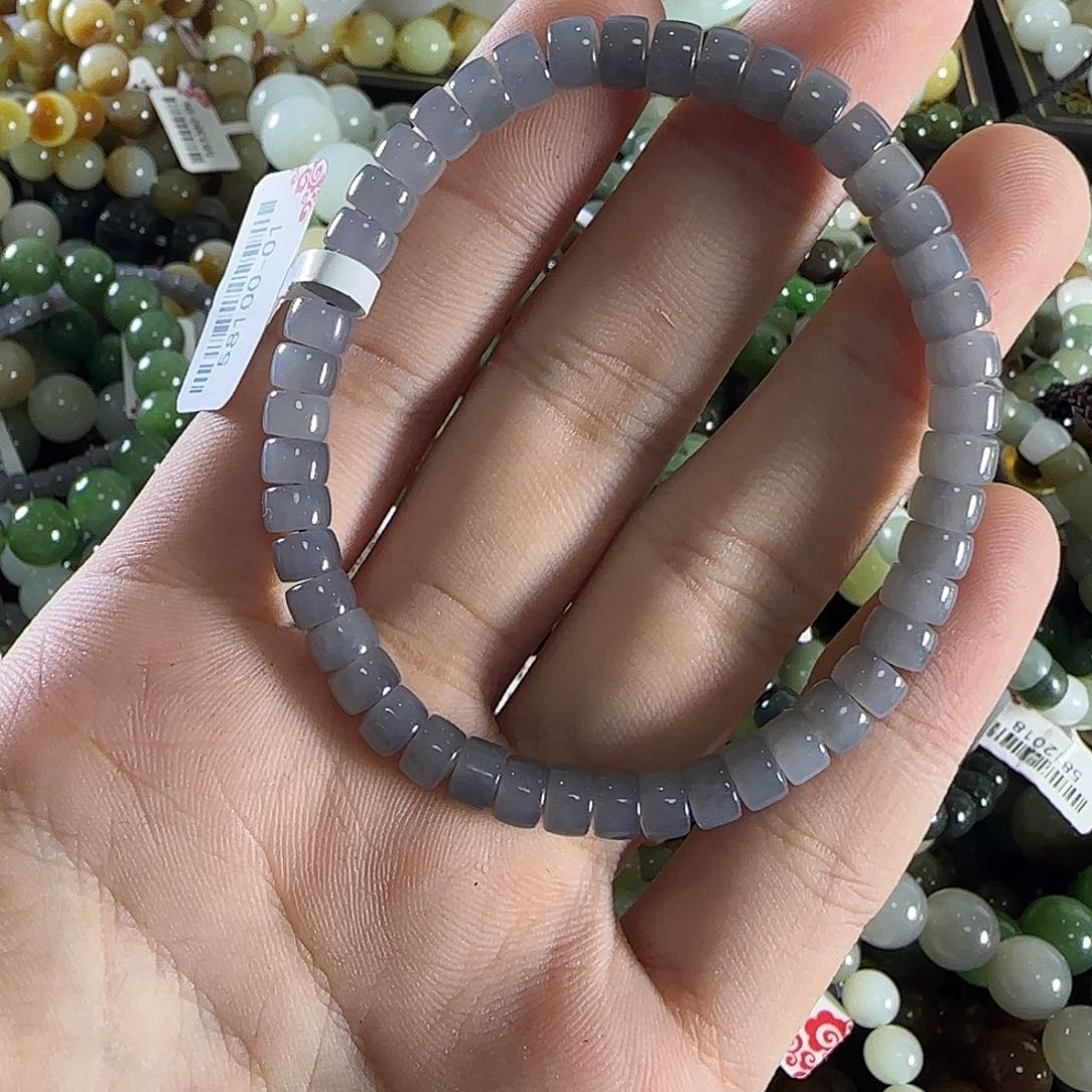 和田玉手链未镶嵌332