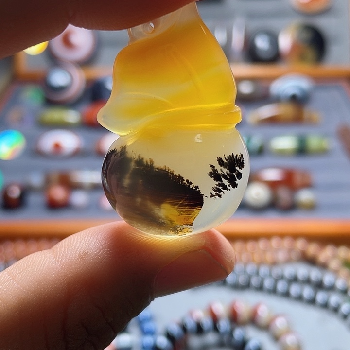 未镶嵌颈饰玛瑙/玉髓