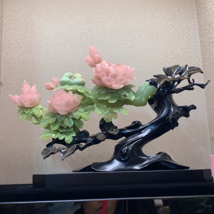 【闪购商品】未镶嵌蛇纹石玉摆件覆膜