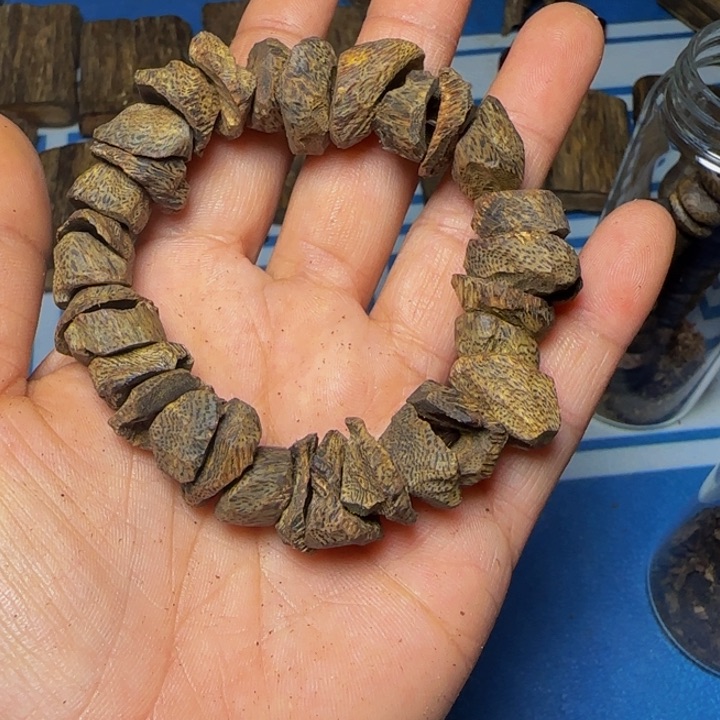 木老**艺手工艺雕塑根雕木方板材18.8克