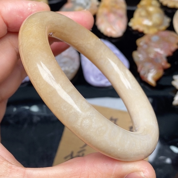 硅化珊瑚（珊瑚玉）手镯未镶嵌57