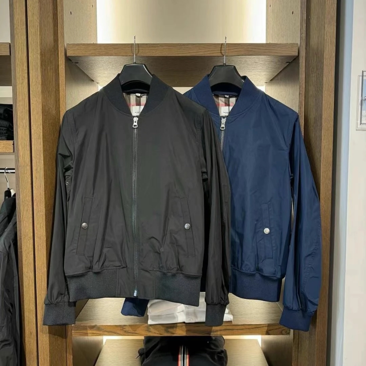 未使用 BURBERRY/博柏利 男款 长袖夹克外套