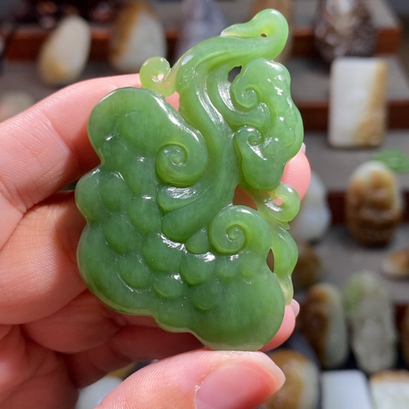 【闪购商品】和田玉（碧玉）吊坠未镶嵌