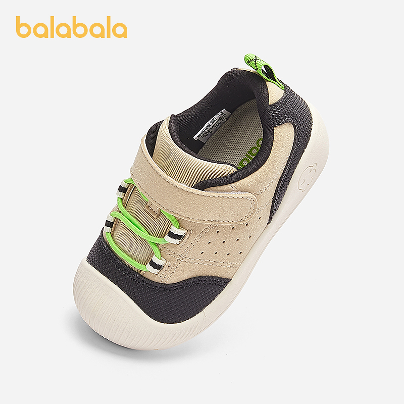 巴拉巴拉宝宝学步鞋婴儿童鞋男童女童鞋子春秋2025新款户外鞋防滑