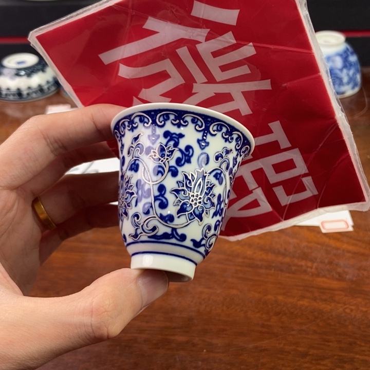 杯景德镇手绘陶瓷艺术