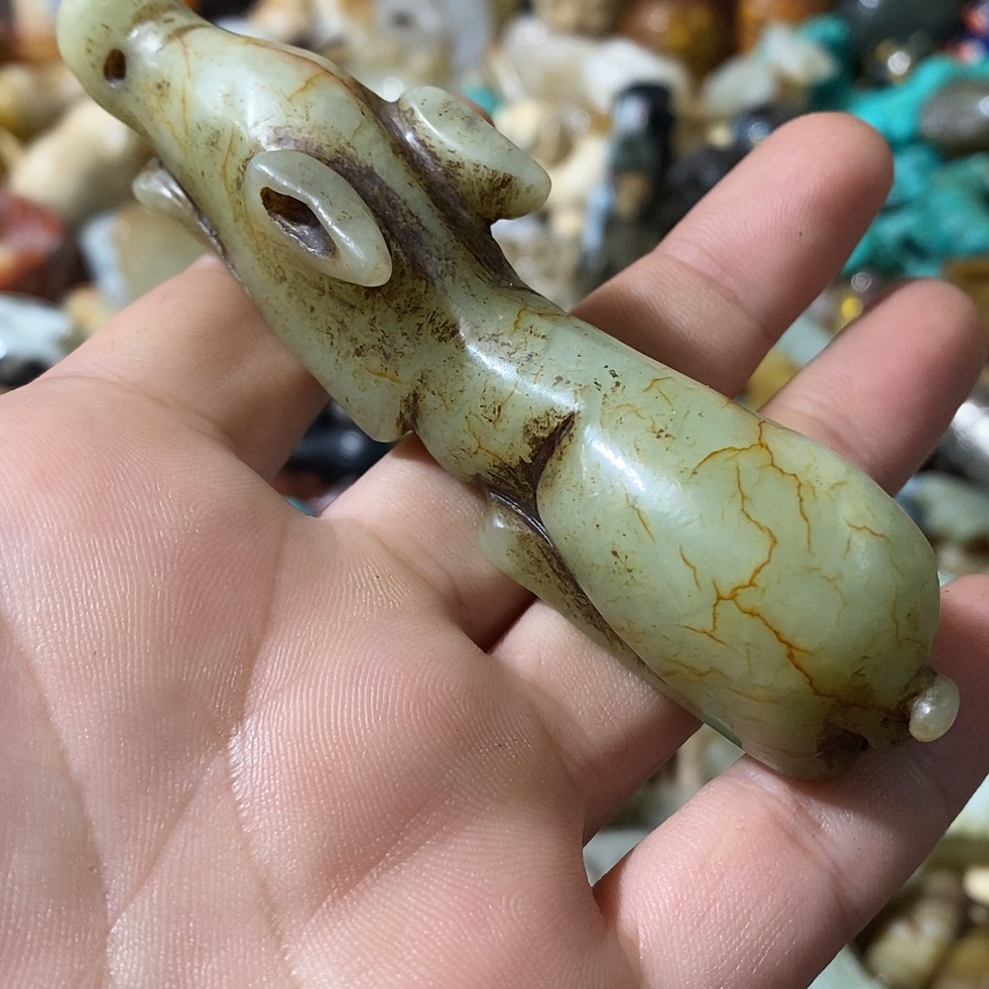 和田玉（糖玉）未镶嵌挂件