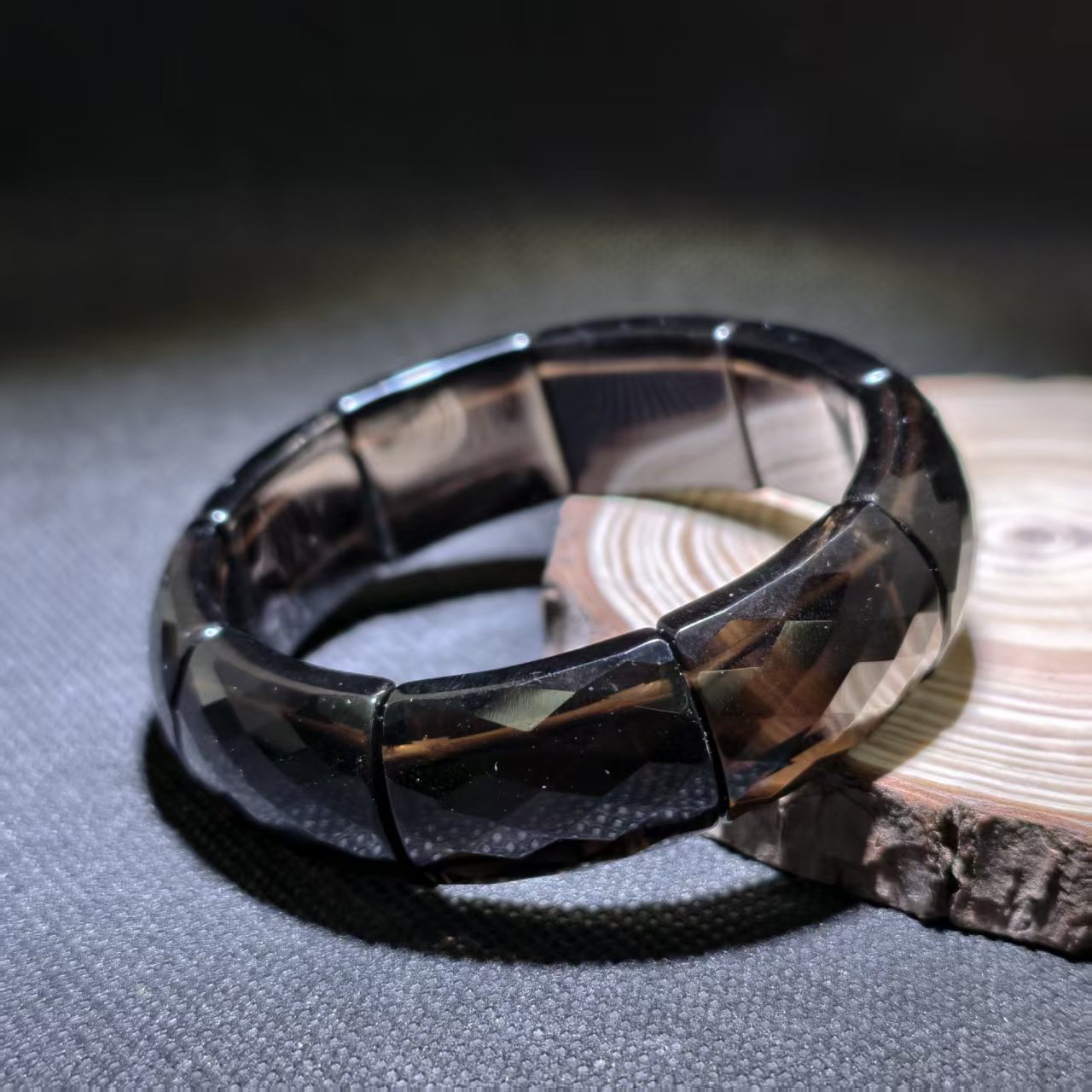 两米/茶晶水晶手饰手牌SJ-SS0518